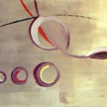 Pintura intitulada "Emotions constellées" por Isabelle Szlachta, Obras de arte originais, Acrílico
