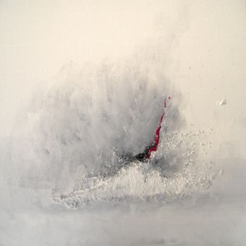 Peinture intitulée "Ecume" par Isabelle Szlachta, Œuvre d'art originale, Acrylique