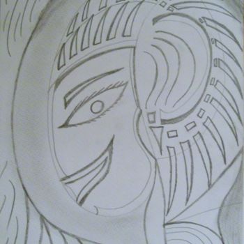 Drawing titled "Inca" by Isabelle Tirard, Original Artwork, Other