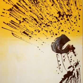 Pintura intitulada "Abstract" por Sandra Guedes, Obras de arte originais, Óleo