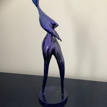 Sculpture intitulée "Emma" par Isadiva, Œuvre d'art originale, Métaux
