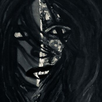 Malerei mit dem Titel "A Gloom Astray" von Isaiah Joshua, Original-Kunstwerk, Acryl
