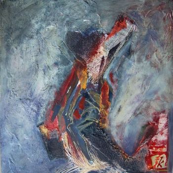 Schilderij getiteld "Hong Kong" door Isabelle Liger, Origineel Kunstwerk