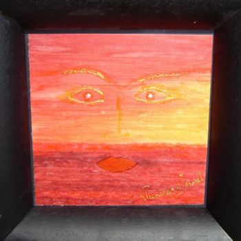Malarstwo zatytułowany „les yeux du soleil…” autorstwa Princesse Sylviane D Isangel, Oryginalna praca, Inny