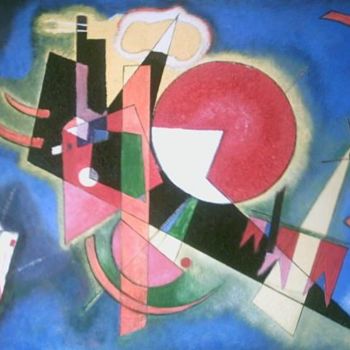 Painting titled "kandinsky I" by Vieiro Torres, Isabel, Original Artwork