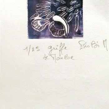 Εκτυπώσεις & Χαρακτικά με τίτλο "03)f1/25 Griffe de…" από Isis Bi M, Αυθεντικά έργα τέχνης