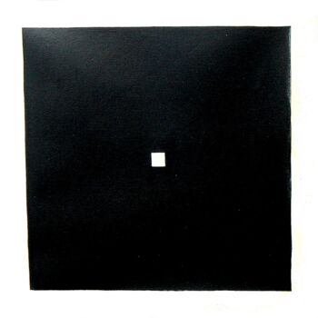 Картина под названием "Série noire - 8 - S…" - Isis Bi M, Подлинное произведение искусства, Масло
