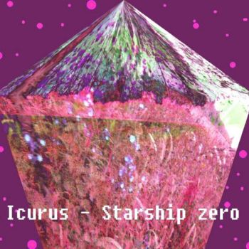 Arts numériques intitulée "Icurus Zero Starship" par Millenia Foxtrot (Shadow Zero), Œuvre d'art originale