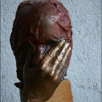 Sculpture titled "selfportrait 3" by Ismet Jonuzi, Original Artwork