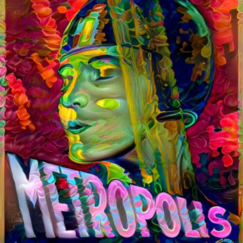 Grafika cyfrowa / sztuka generowana cyfrowo zatytułowany „Metropolis” autorstwa Isra, Oryginalna praca, Manipulowana fotogra…