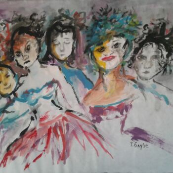 Schilderij getiteld "The Gala by Itoffee…" door Itoffee Gayle, Origineel Kunstwerk