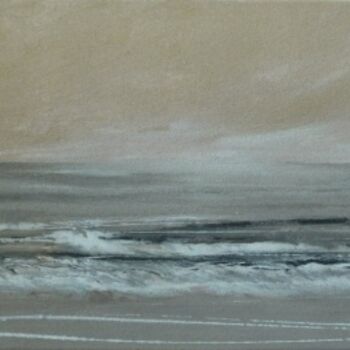 Painting titled "NOORDZEE - MER DU N…" by Itta, Original Artwork