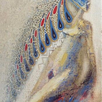 Painting titled "Aripa; Wing" by Iurie Cibotaru, Original Artwork