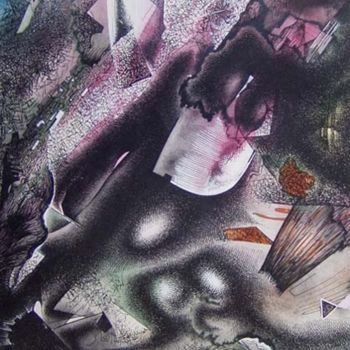 "Intre negru si roz…" başlıklı Resim Iurie Cibotaru tarafından, Orijinal sanat