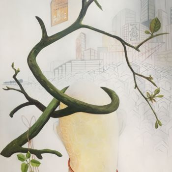 Peinture intitulée "Chippado e a Garraf…" par Ivaan Hansen, Œuvre d'art originale, Acrylique