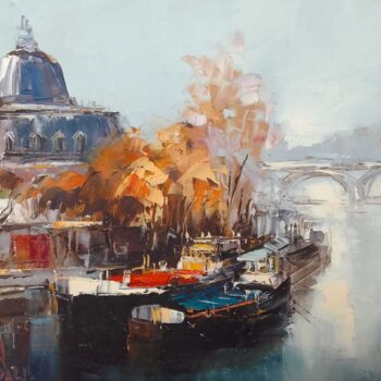 Malerei mit dem Titel "Paris 2" von Ivan, Original-Kunstwerk, Öl