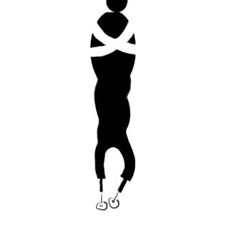 数字艺术 标题为“The dancing prisoner” 由Ivan Byl, 原创艺术品, 2D数字工作