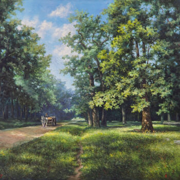 Pintura intitulada "Klampenborg" por Ivan Byalkovsky, Obras de arte originais, Óleo