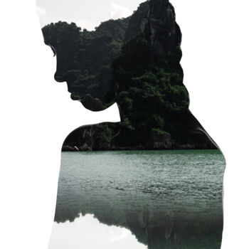 Photographie intitulée "Ha Long Bay" par Ivan Cheremisin, Œuvre d'art originale, Photographie numérique