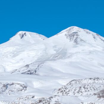 Photography titled "Mountain ELBRUS" by Ivan Ponomarevsky, Original Artwork, Digital Photography