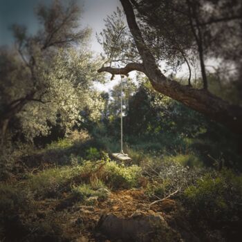 Photography titled "The swing is waitin…" by Ivan Ponomarevsky, Original Artwork, Non Manipulated Photography