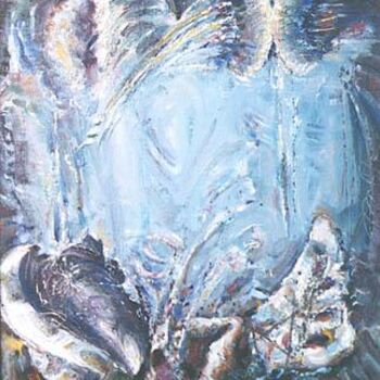 Painting titled "Seashells" by Ivan Popovski, Original Artwork