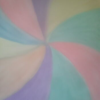 Pintura intitulada "Pastel abstraction" por Ivan Skripel, Obras de arte originais, Guache