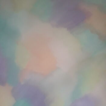 Картина под названием "Pastels abstract" - Иван Скрипель, Подлинное произведение искусства, Гуашь
