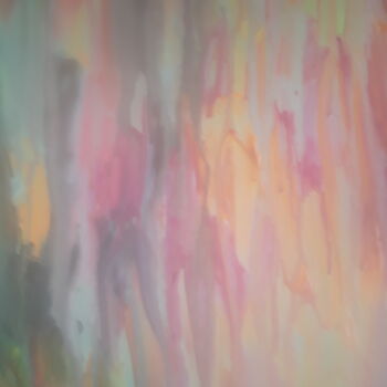 Картина под названием "Rain orange" - Иван Скрипель, Подлинное произведение искусства, Акрил