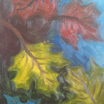 Pintura intitulada "Autumn autumn" por Ivan Skripel, Obras de arte originais, Óleo