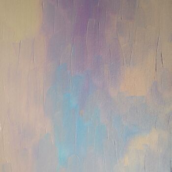 Картина под названием "Pink smoke" - Иван Скрипель, Подлинное произведение искусства, Масло