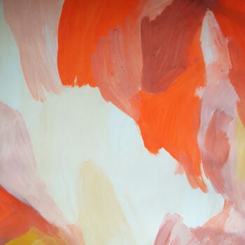 Картина под названием "Abstract 28" - Иван Скрипель, Подлинное произведение искусства, Гуашь