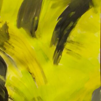 Картина под названием "Abstract 1" - Иван Скрипель, Подлинное произведение искусства, Гуашь