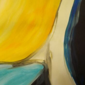 Картина под названием "Abstract 2105" - Иван Скрипель, Подлинное произведение искусства, Гуашь