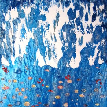Painting titled "L'Energia dal Mare" by Ivana Castelliti, Original Artwork, Other