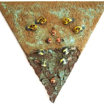 Pittura intitolato "La Piramide" da Ivana Castelliti, Opera d'arte originale, Altro