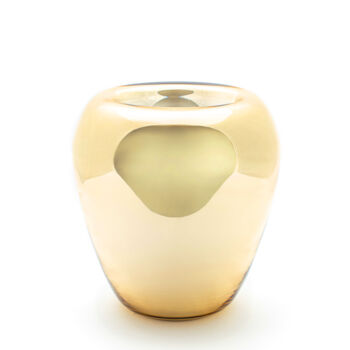 Design intitulée "Vase glas APLLE TEJA" par Ivana Steiner, Œuvre d'art originale, Art de la table