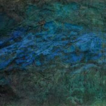 Painting titled "Blue Blood" by Ivan Ivanovic, Original Artwork, Oil