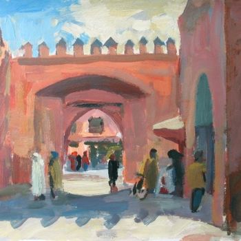 "Marrakech" başlıklı Tablo Ivars Aizkalns tarafından, Orijinal sanat