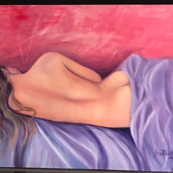 Painting titled "Sonho" by Ives Fatima Fedatto, Original Artwork, Oil