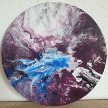 Картина под названием "Fluid Painting Abst…" - Iveta Zaharova (Kārkla), Подлинное произведение искусства, Акрил