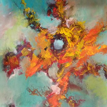 Картина под названием "Only  abstract 2" - Is, Подлинное произведение искусства, Акрил