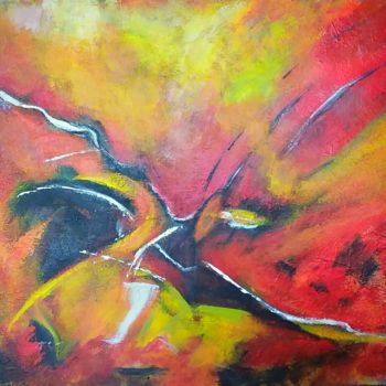 Painting titled "Variation 35" by Is, Original Artwork, Acrylic