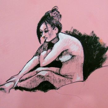 Drawing titled "Etude" by Ixygon, Original Artwork, Other