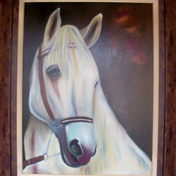 Painting titled "marchador." by Izabel Carvalho, Original Artwork, Other