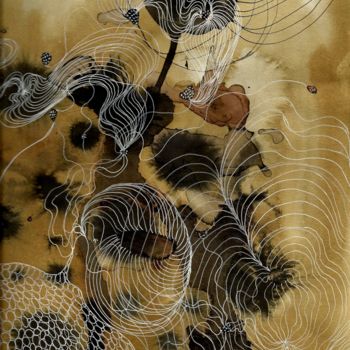 Peinture intitulée "PENELOPE'S WEB (col…" par Izabella Ortiz, Œuvre d'art originale, Autre