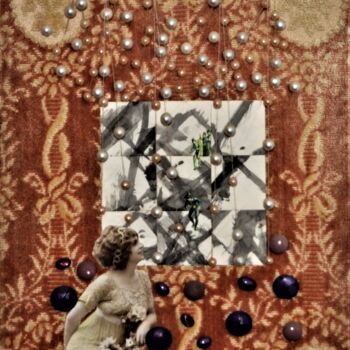 Collages intitolato "Nera" da Iztok Šostarec, Opera d'arte originale, Collages