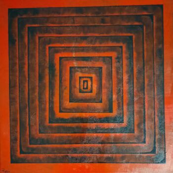 "Labyrinth" başlıklı Tablo Poussy tarafından, Orijinal sanat, Akrilik