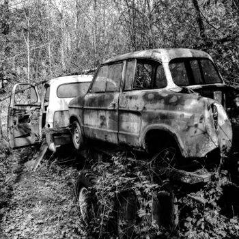 Photographie intitulée "abandonné 4" par J.D. Curry, Œuvre d'art originale