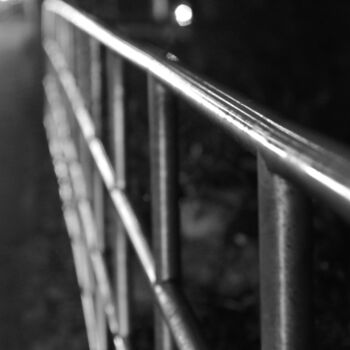 Photography titled "railing" by J.D. Curry, Original Artwork